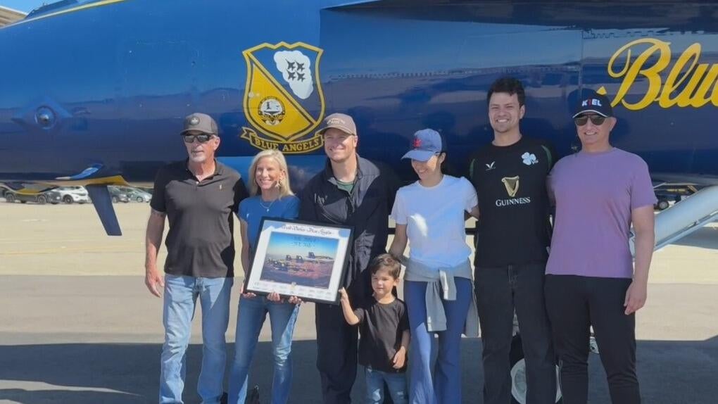 Glens Academy soccer club exec chosen for U.S. Navy Blue Angels flight — CBS Bay Area (KPIX), Sunnyvale Arts news