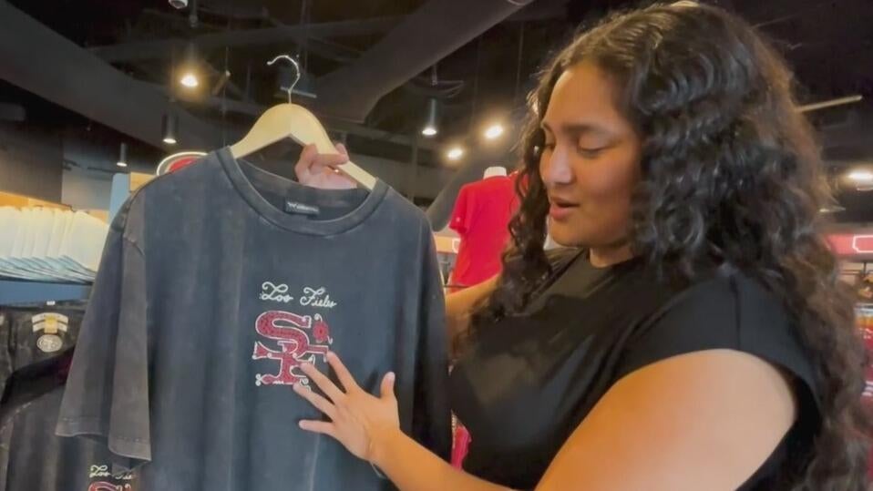 San Francisco 49ers unveil Latino Heritage Collection of team merchandise for "Los Fieles" — CBS Bay Area (KPIX), Sunnyvale Sports news