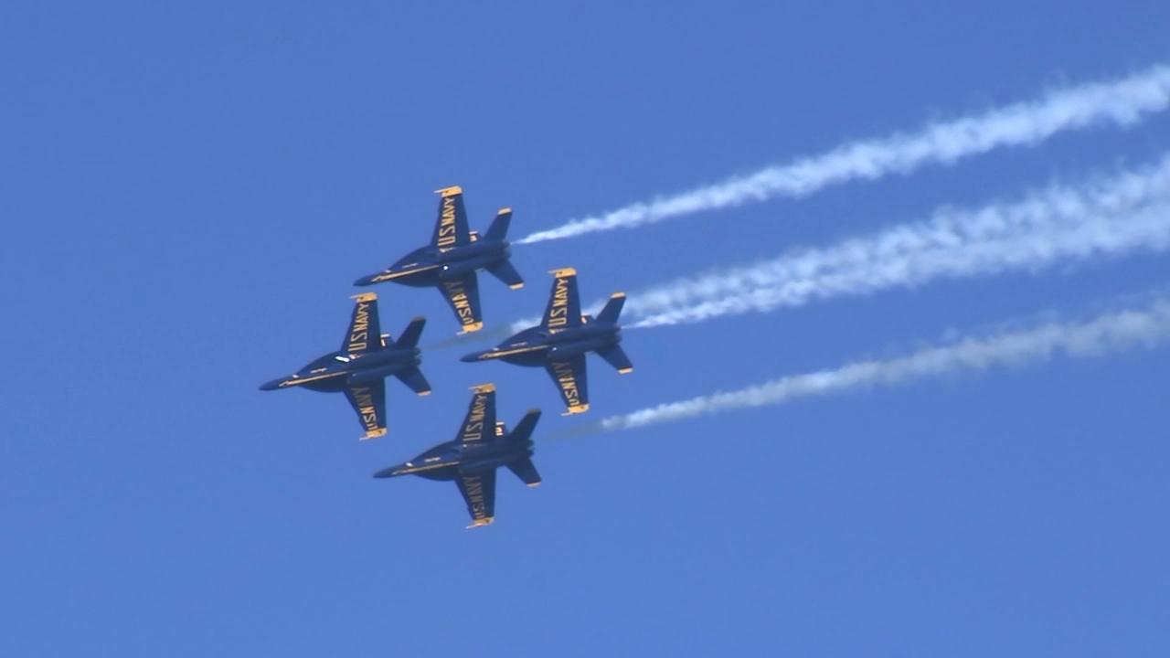 Blue Angels roar back over San Francisco Bay after Friday fog delay
— ABC 7 Bay Area, Sunnyvale Arts news