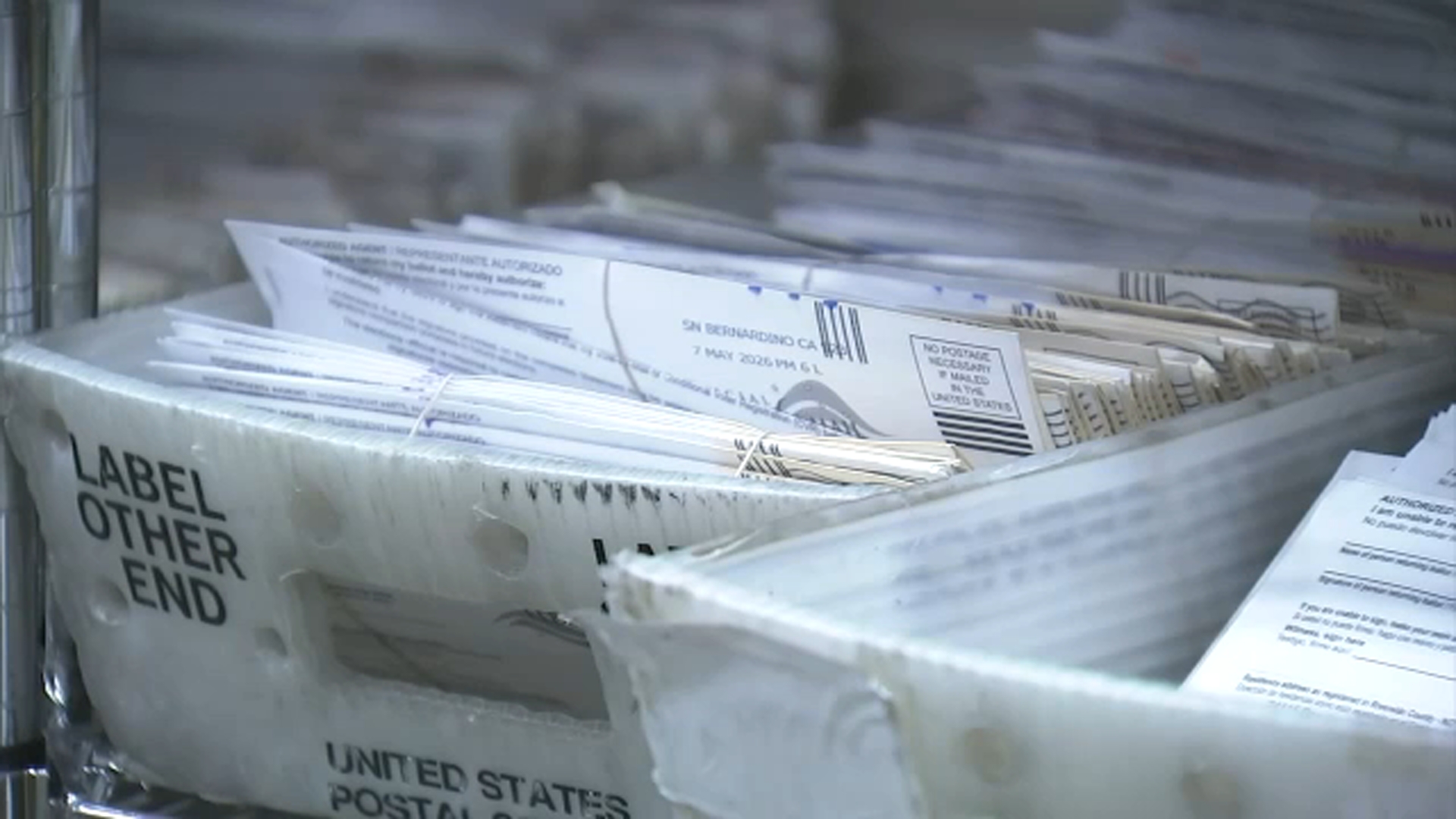 California officials urge voters to mail their ballots at least 1 week before Election Day
       — ABC 7 Bay Area, Sunnyvale Community news