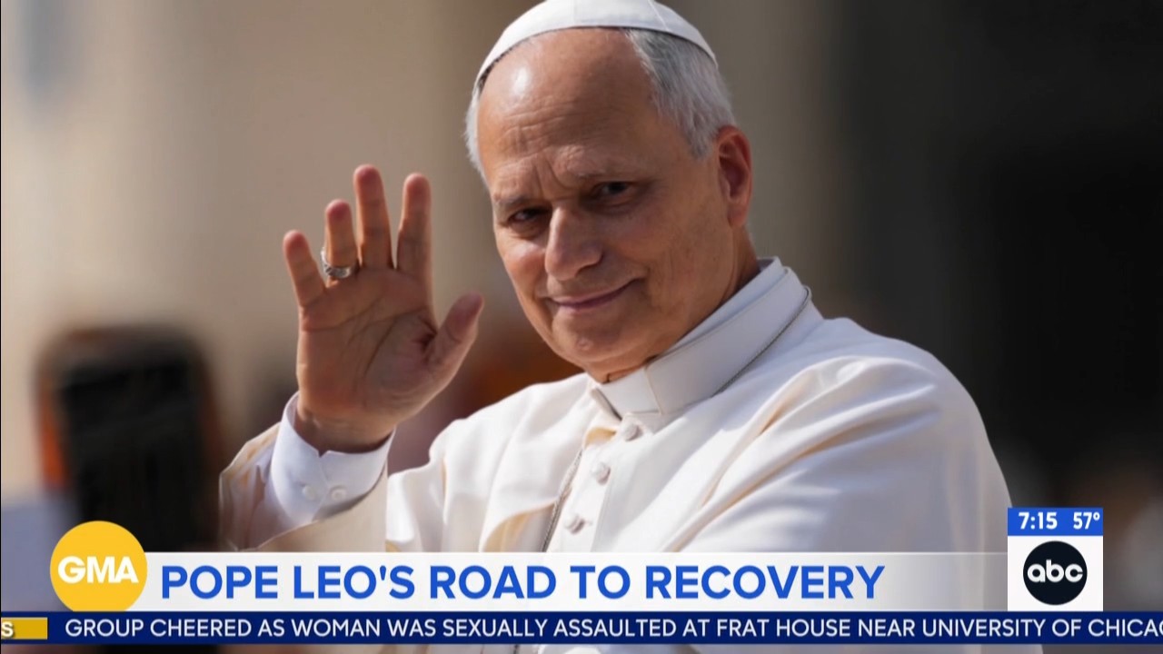 Pope Leo 'slept well' as his lung cancer recovery continues, Vatican says
       — ABC 7 Bay Area, Sunnyvale Community news