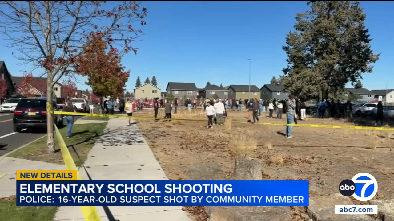 3 children, 1 teacher killed in shooting at Bend, Oregon elementary school; teen shooter also dead: Police
— ABC 7 Bay Area, Sunnyvale Schools news