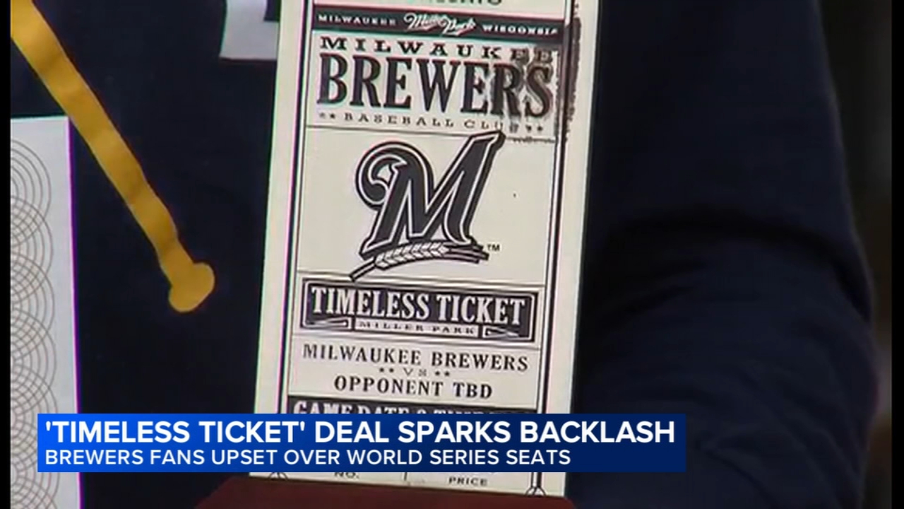 Brewers 'Timeless Ticket' holders say the team isn't fully honoring deal for World Series seats
— ABC 7 Bay Area, Sunnyvale Schools news