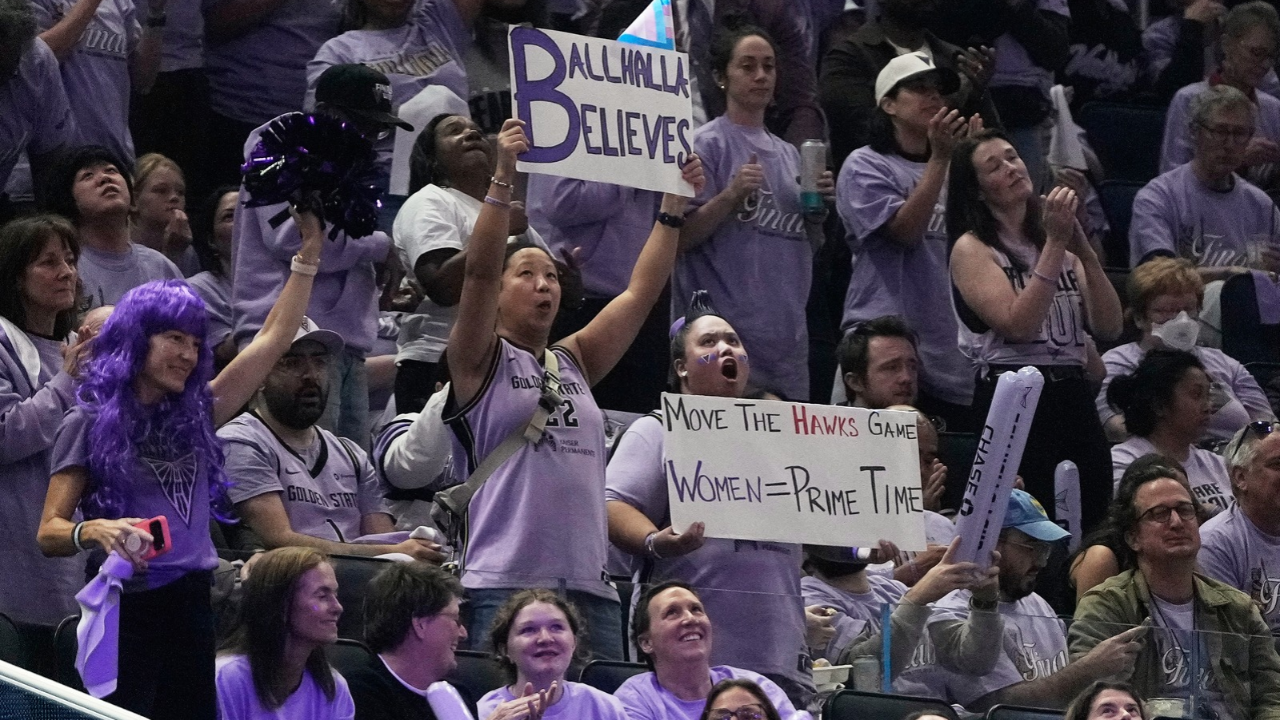 Valkyries fans angry over primetime snub for WNBA Finals Game 6: 'It's sexist'
       — ABC 7 Bay Area