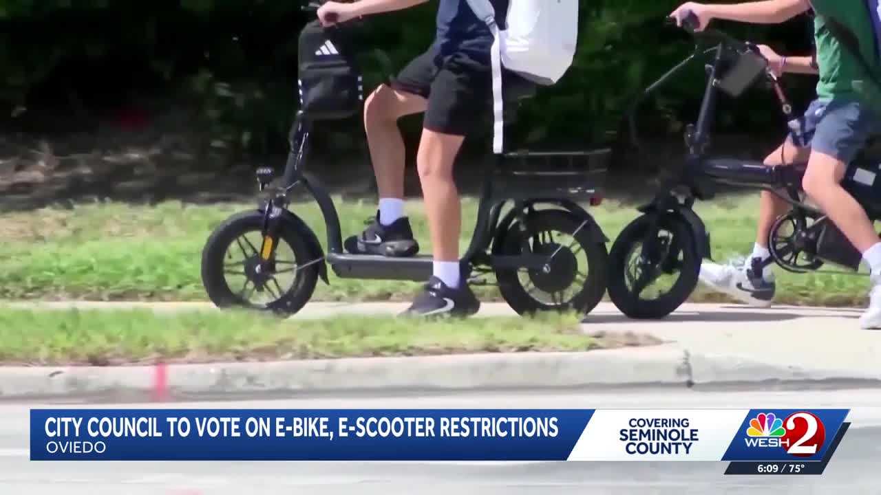 Oviedo city council to vote on micromobility rules to improve sidewalk safety — WESH 2 Orlando, Sunnyvale Government news