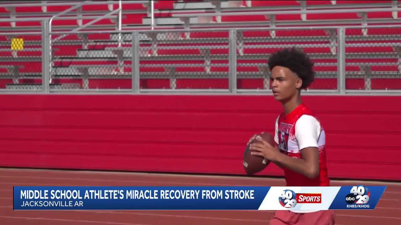 12-year-old football player recovering after spinal cord stroke — WESH 2 Orlando, Sunnyvale Sports news