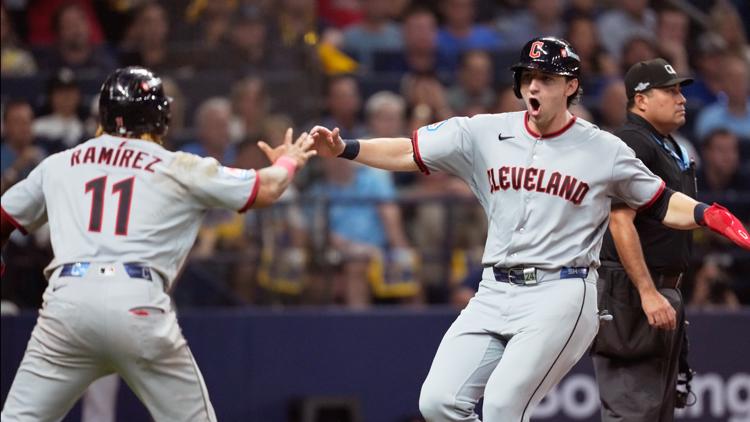 Chase DeLauter and José Ramírez lead the Guardians to a 7-3 win over the Rays in Game 1 of the ALCS — WTSP Sports Tampa Bay, Sunnyvale Sports news
