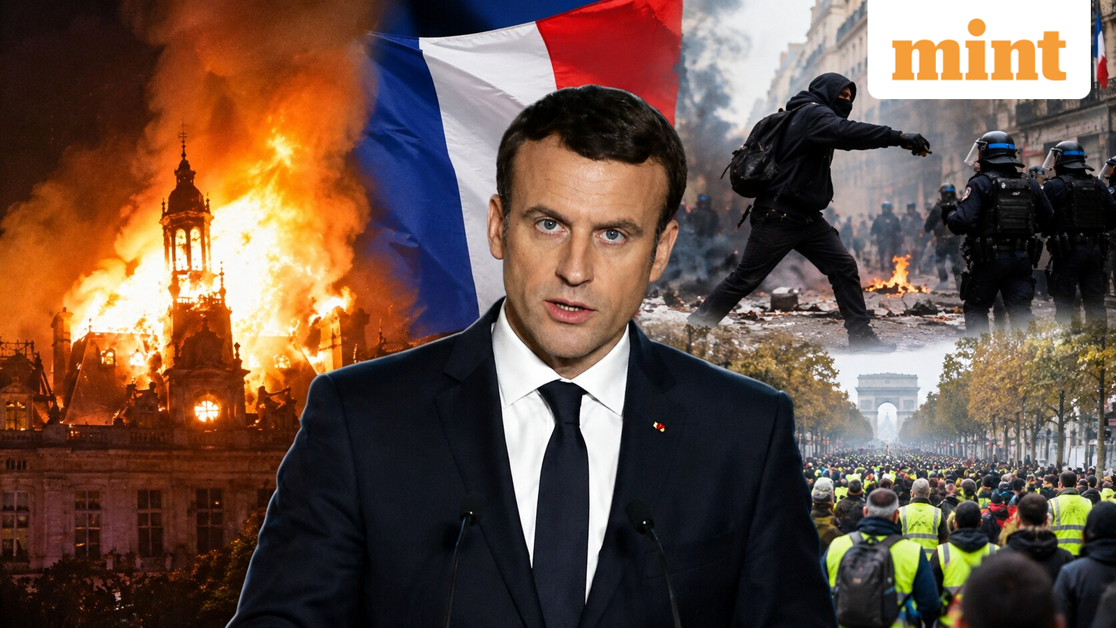 Why is France 'burning'? From student anger to nationwide unrest, is Yellow Vest movement back amid looting and clashes? — Mint India, Sunnyvale Schools news